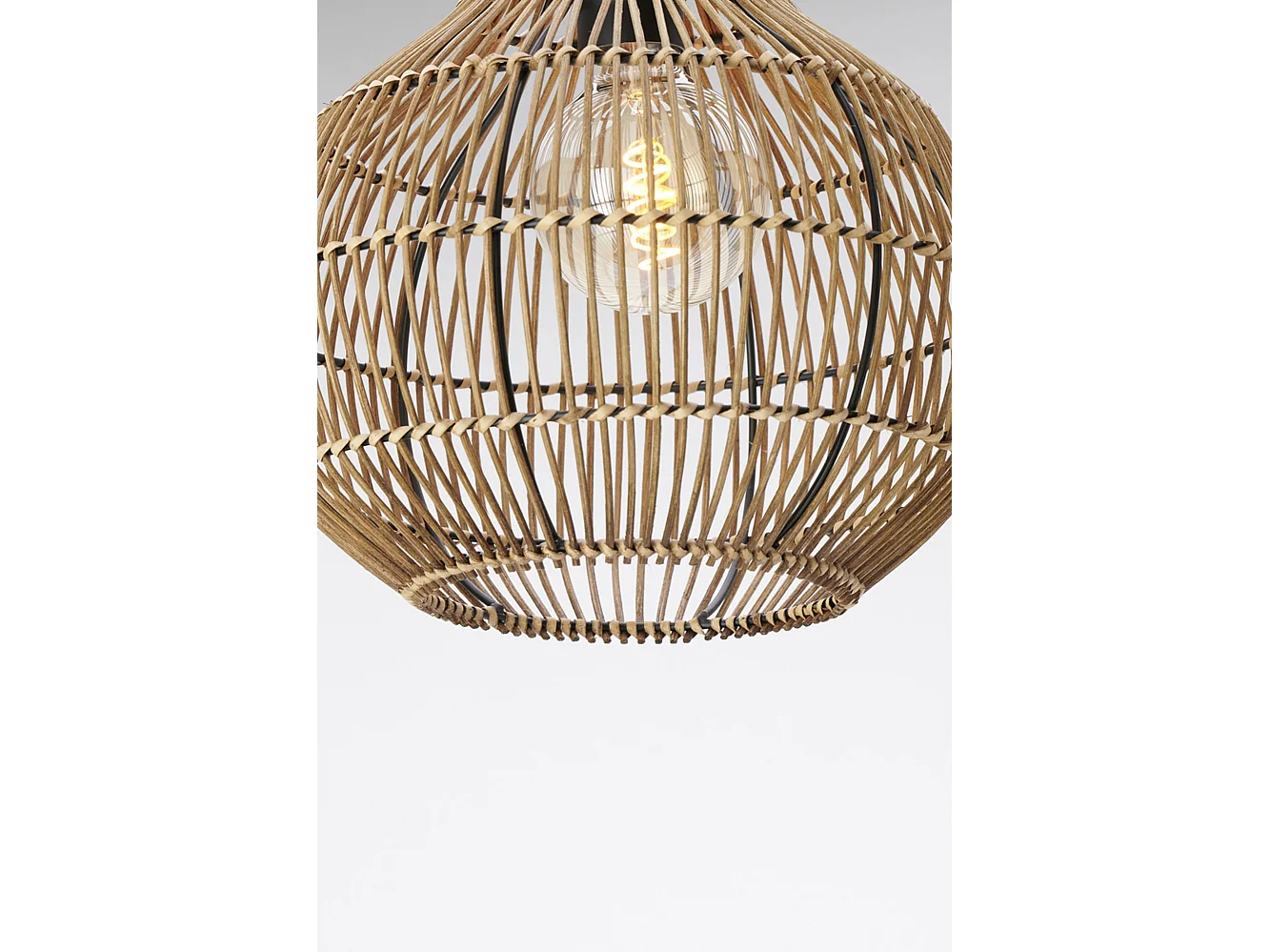 Suspension PACINO - Ø30x31,5cm - Marron