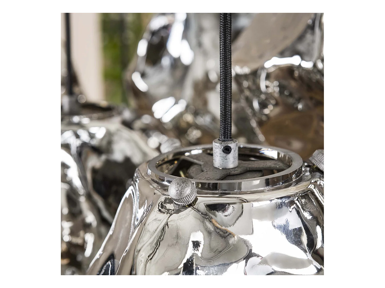 Suspension Rock - 7 Lampes - Forme Rock - Industriel