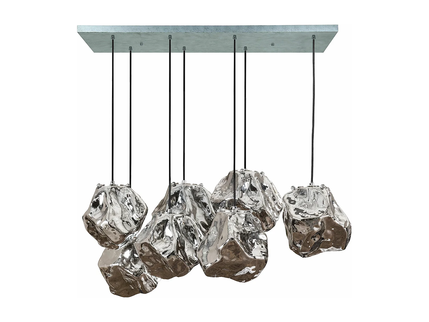 Hanglamp Rock - 7 Lampen - Rotsvorm - Industrieel