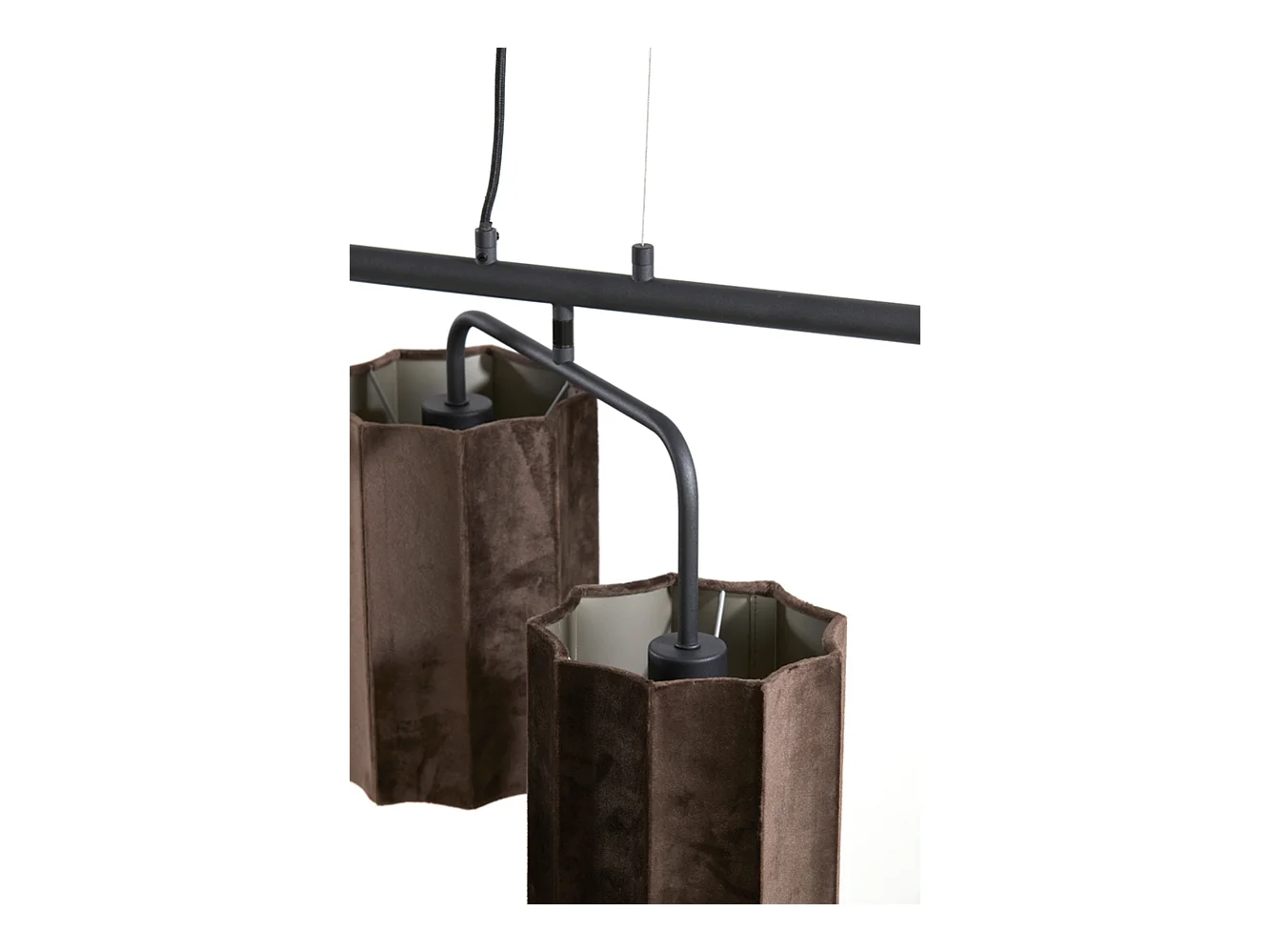 Pendelleuchte EDISA - 160x50x25cm - Braun