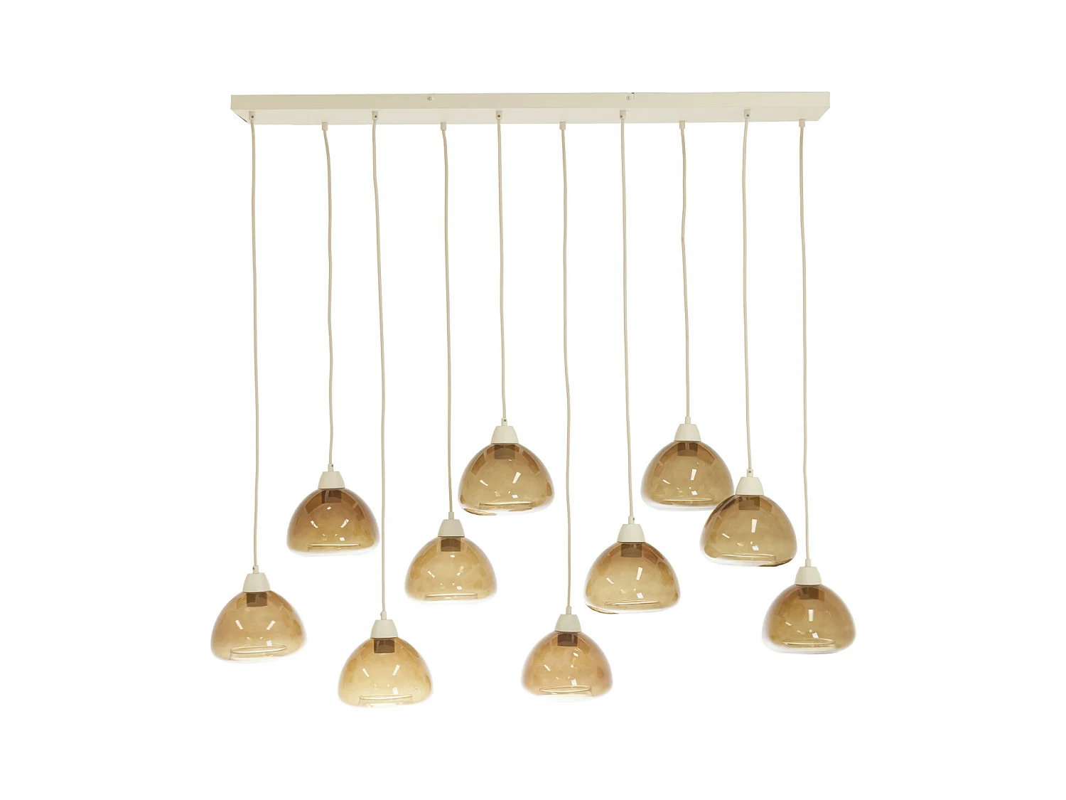 Suspension BISHO - 120x19x14cm - Marron