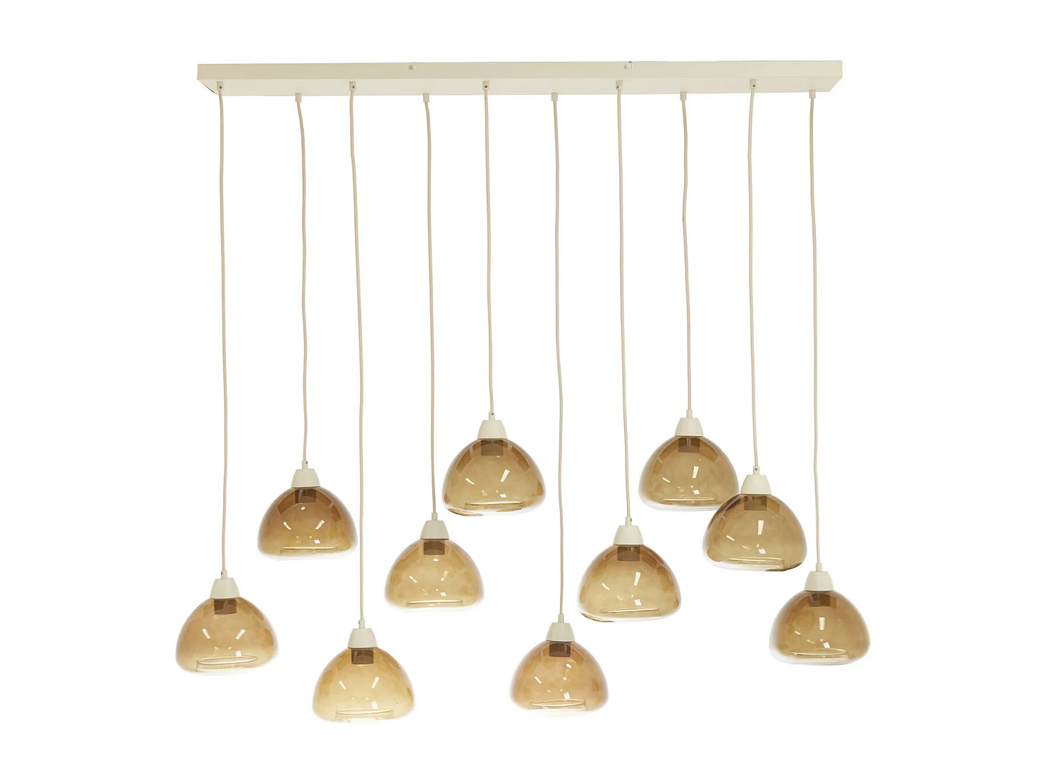 Suspension BISHO - 120x19x14cm - Marron