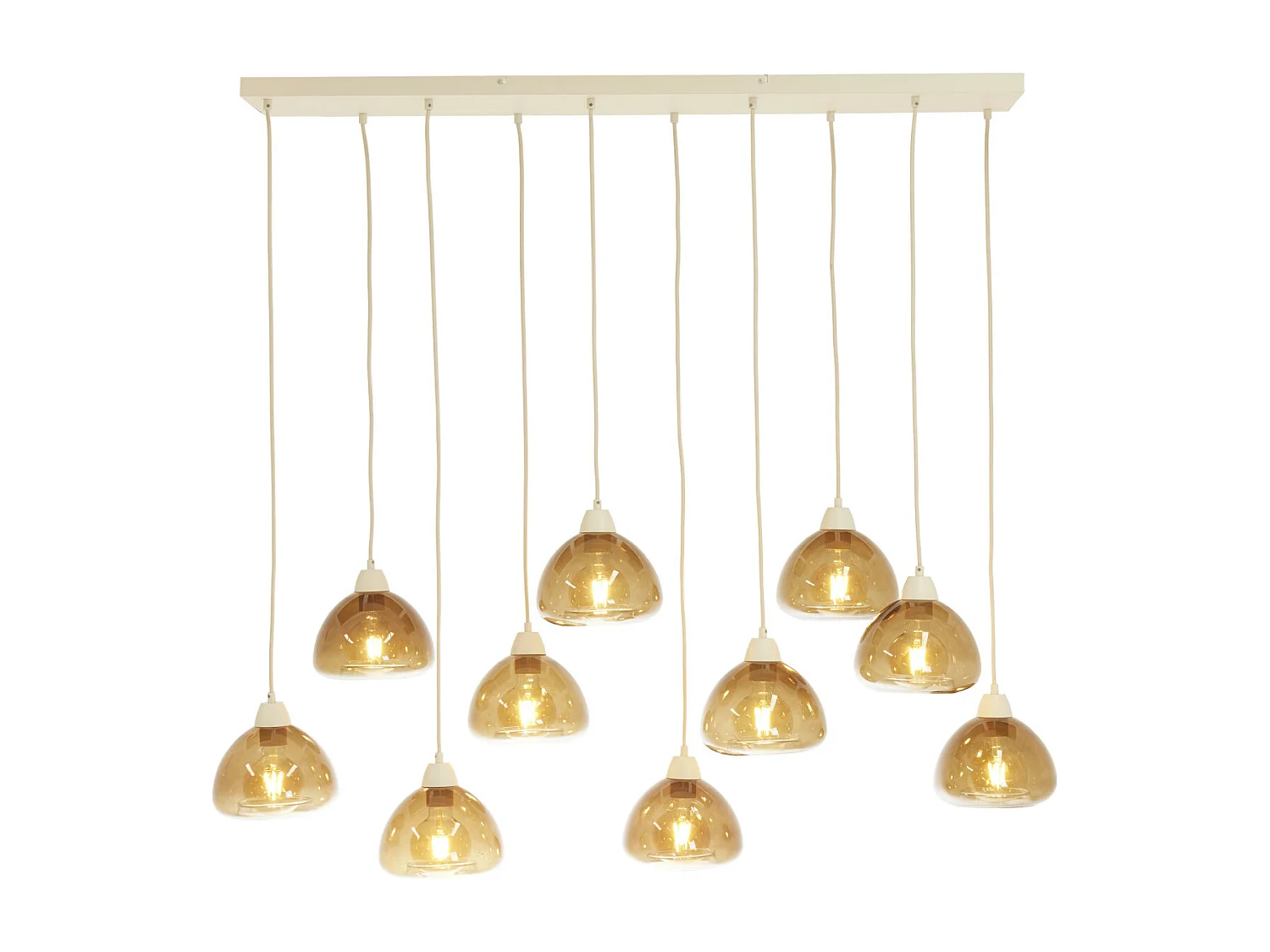 Suspension BISHO - 120x19x14cm - Marron