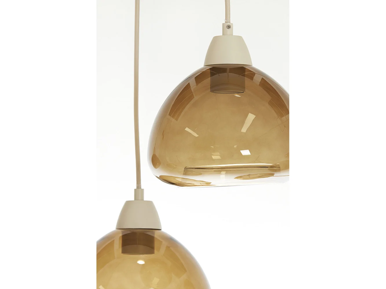 Suspension BISHO - 120x19x14cm - Marron