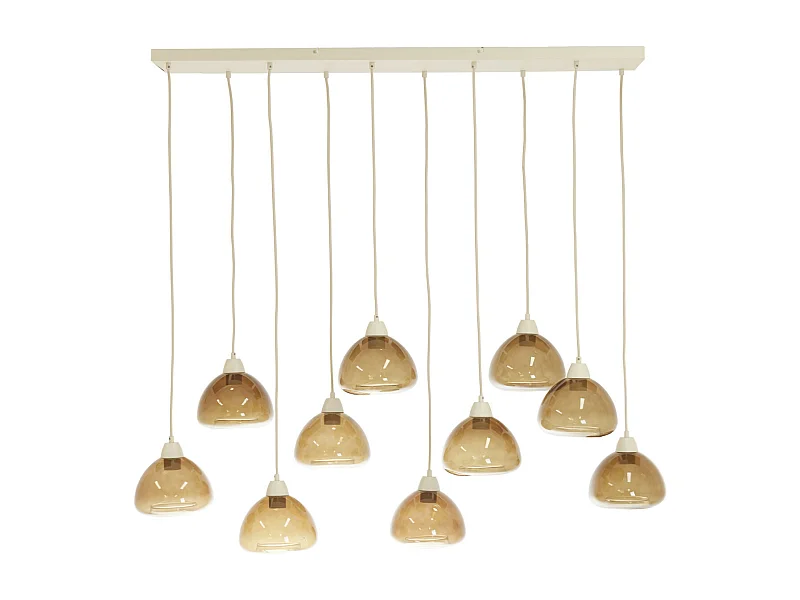 Hanglamp BISHO - 120x19x14cm - Bruin