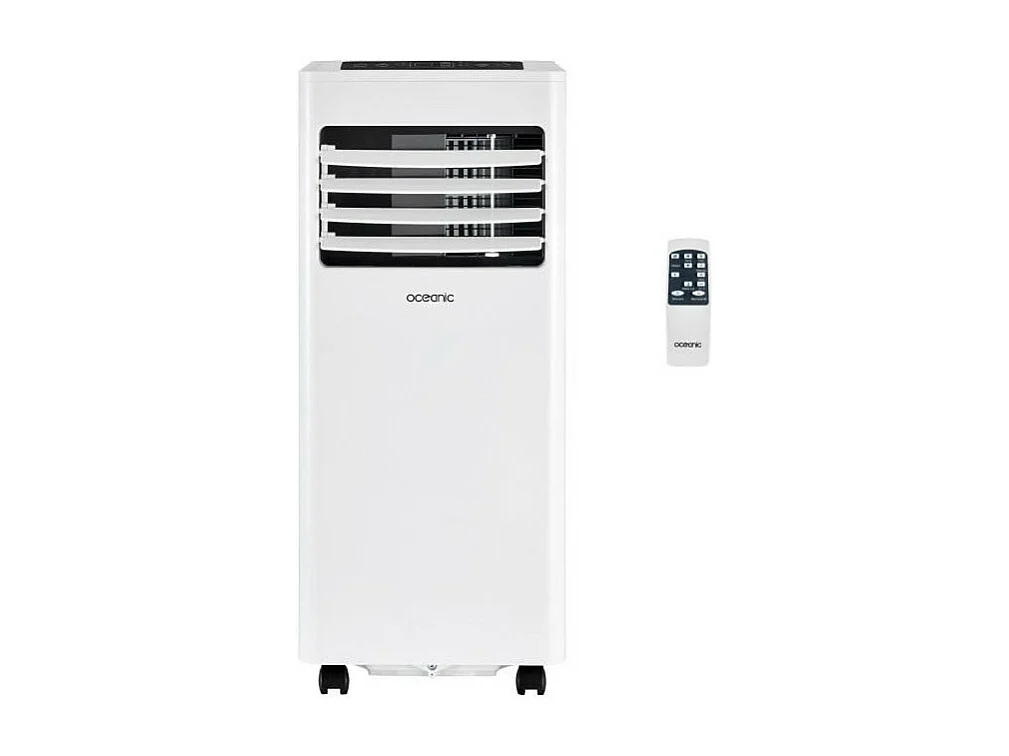 Climatiseur mobile OCEANIC - 7000 BTU - 2050W - Déshumidificateur - Programmable - Classe énergétique A - Monobloc