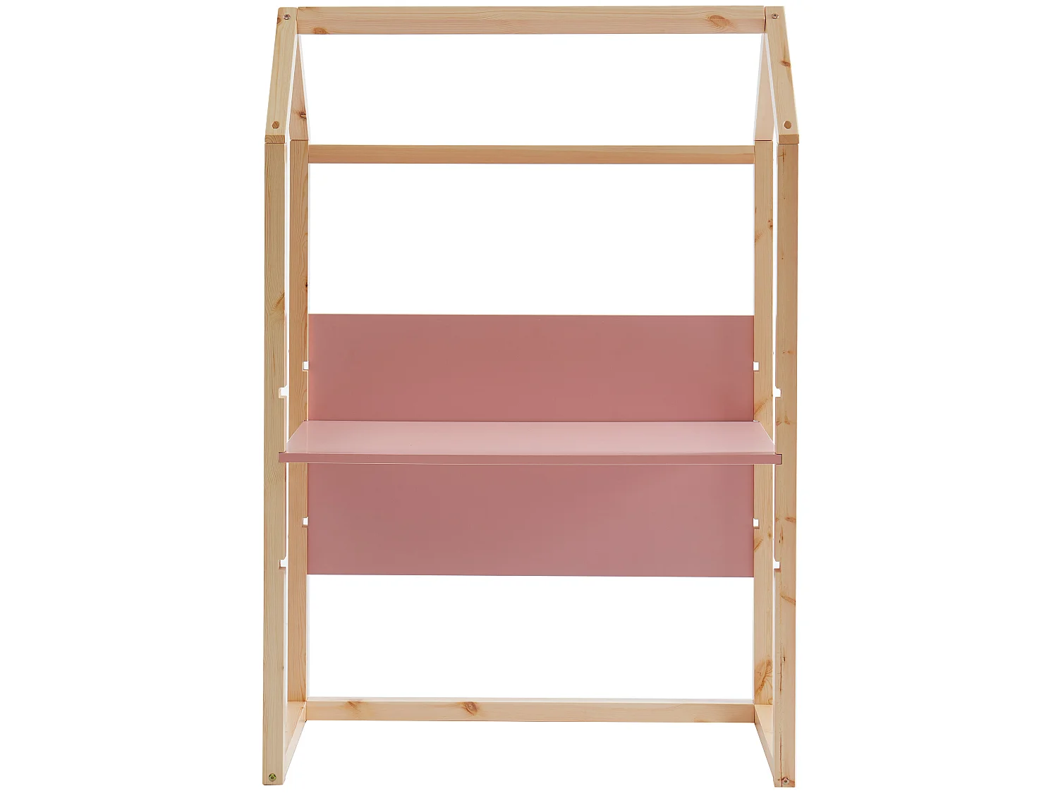 Bureau enfant cabane TINY  rose  évolutif