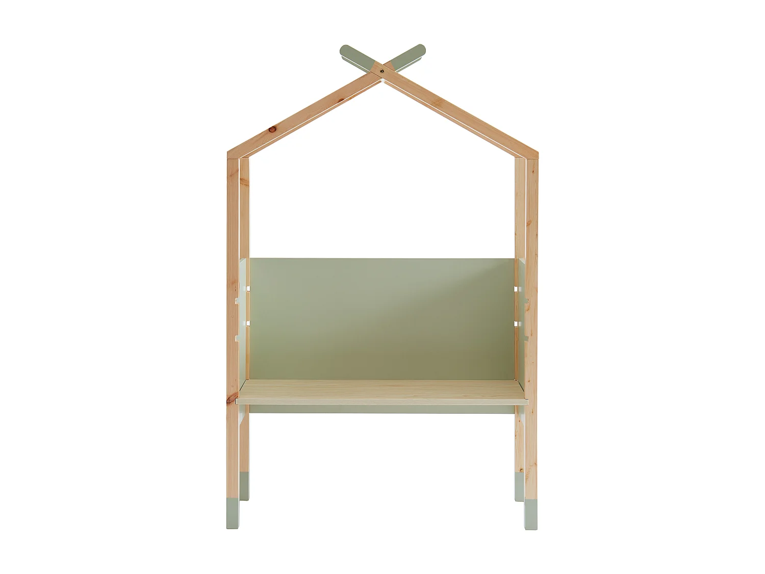 Bureau enfant tipi TINY  vert  évolutif
