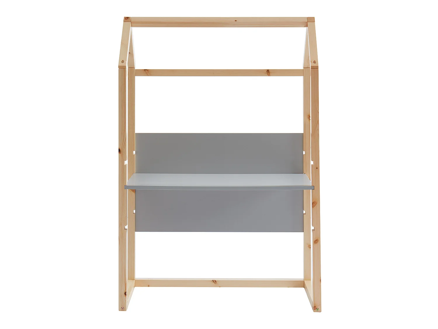 Bureau enfant cabane TINY  gris  évolutif