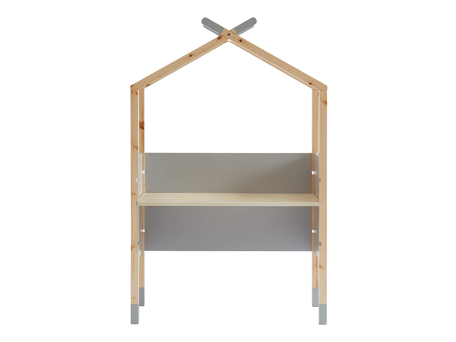 Bureau enfant tipi TINY  gris  évolutif