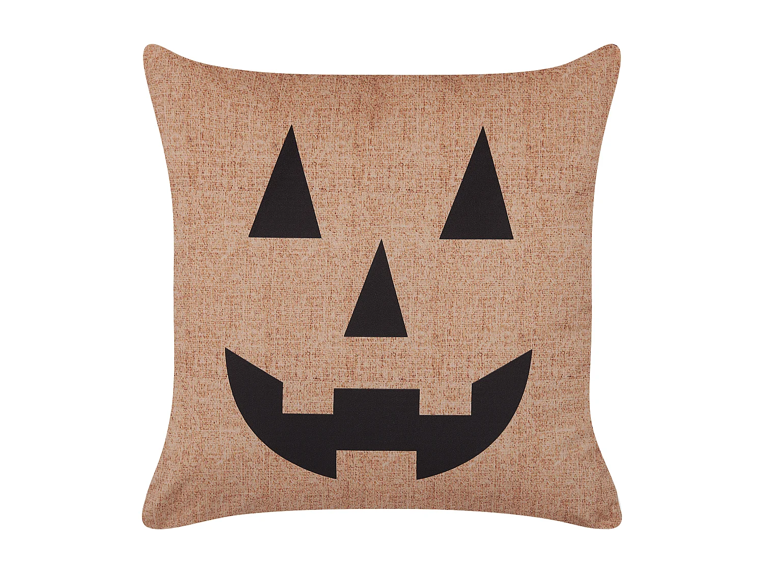 Coussin SEBES Velours 45 x 45 cm Beige Motif abstrait