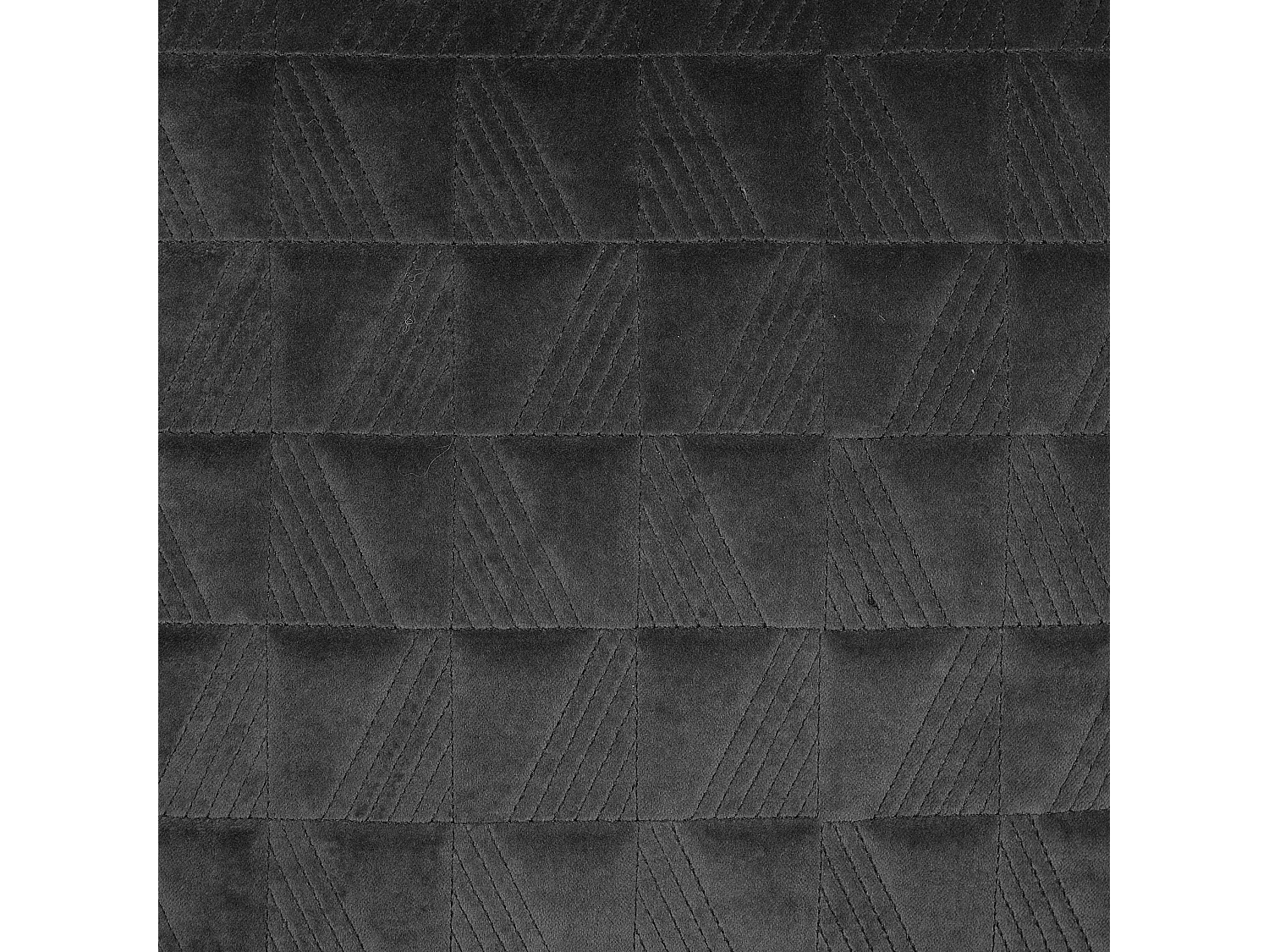 Set van 2 decoratieve kussens LALAM Katoen 45 x 45 cm Grijs Geometrisch patroon