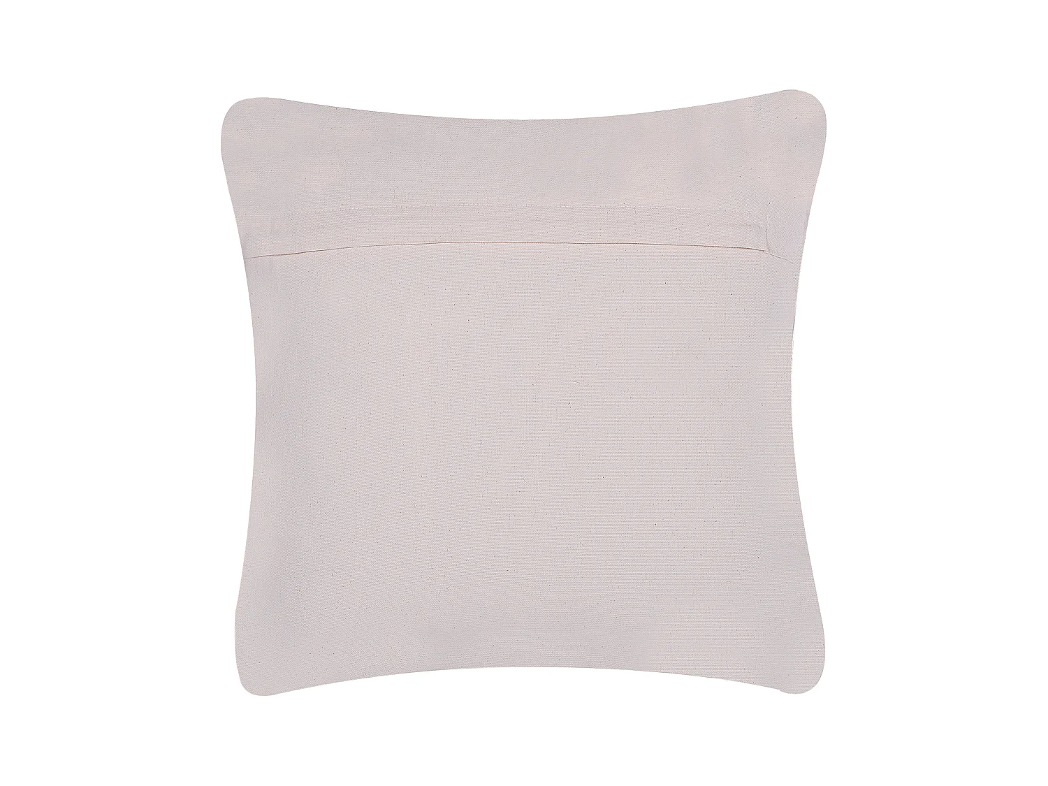 Zestaw 2 poduszek dekoracyjnych NELLAD Skóra naturalna 45 x 45 cm Szary Patchwork