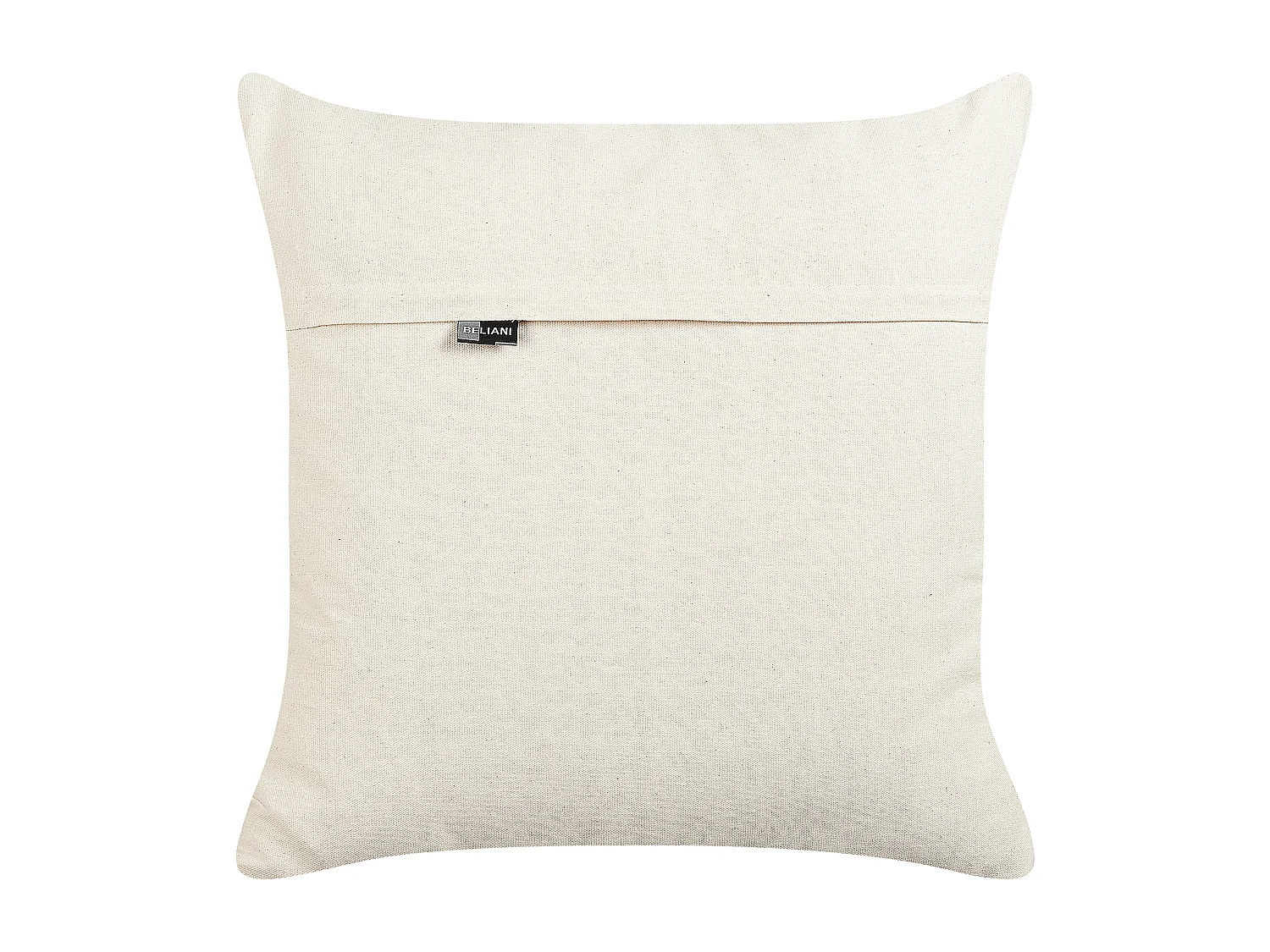 Lot de 2 coussins décoratifs BHUSAWAL Coton 50 x 50 cm Noir Motif géométrique