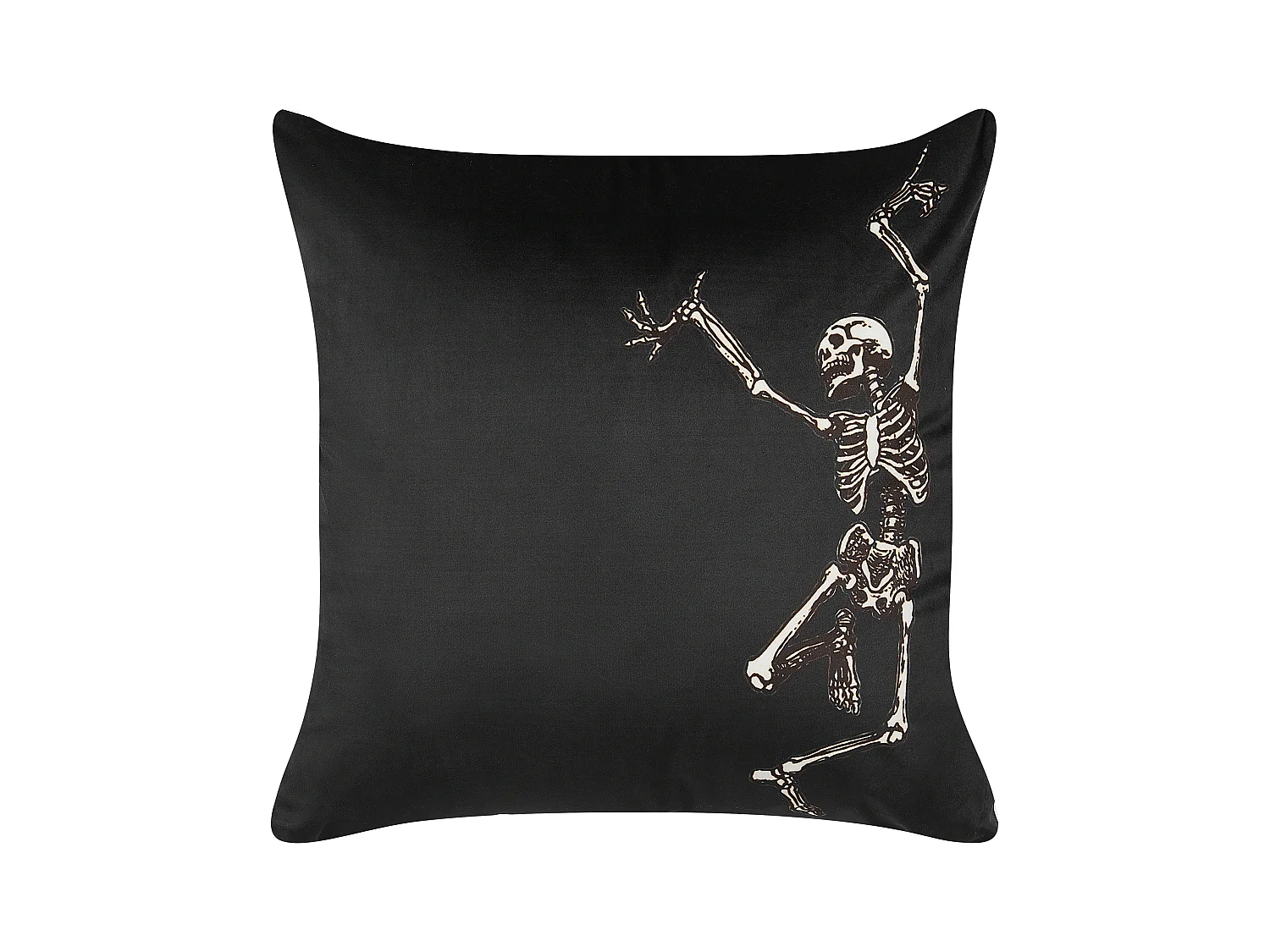 Lot de 2 coussins MEDVES Velours 45 x 45 cm Abstrait Noir