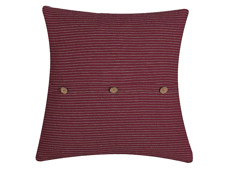 Coussin CAMPANULA 45 x 45 cm Rouge Unicolore