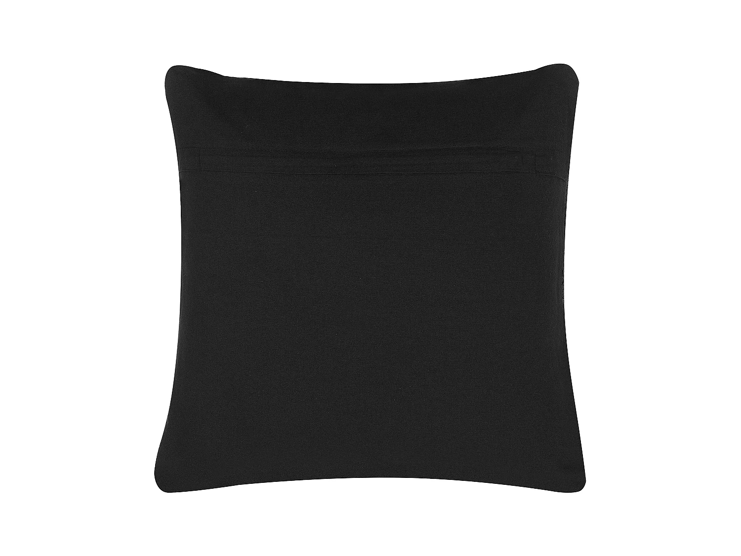 Sierkussen PAIKA Katoen 45 x 45 cm Donkergrijs Ikat