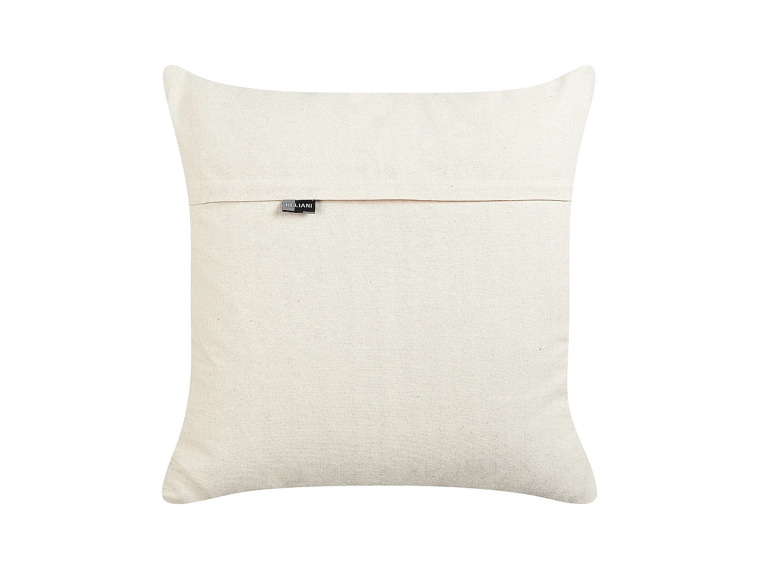 Coussin BHUSAWAL Coton 50 x 50 cm Noir Motif géométrique