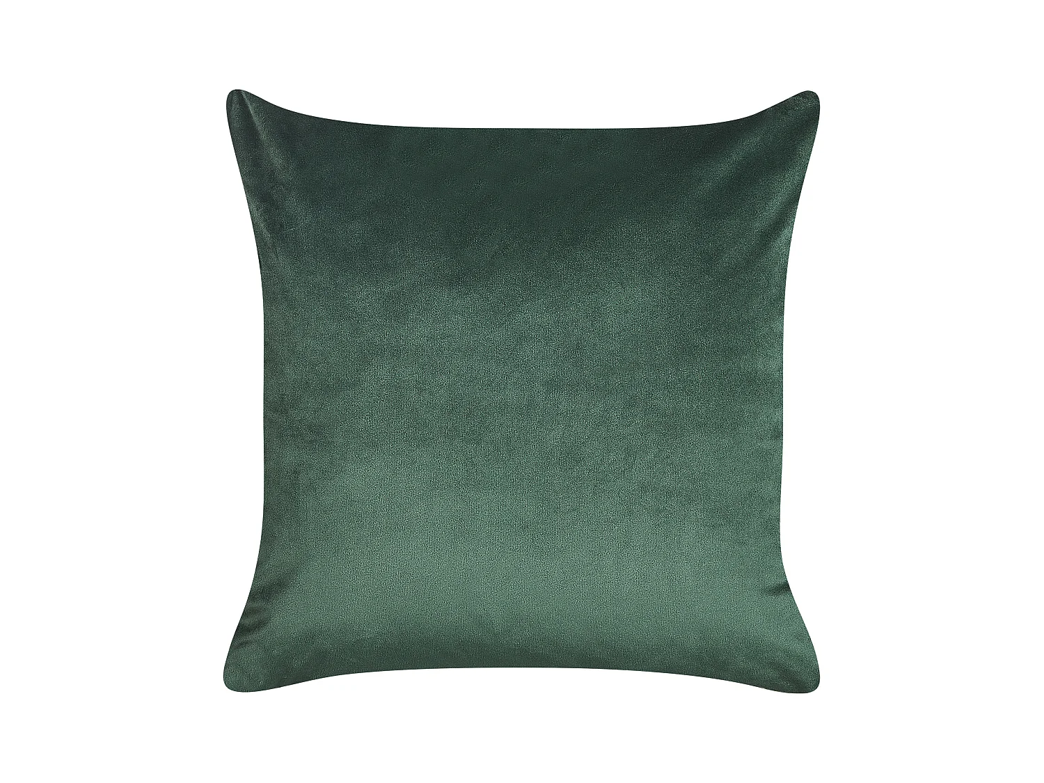 Set di 2 cuscini SUNFLOWER Velluto 45 x 45 cm Verde scuro Trama di piante