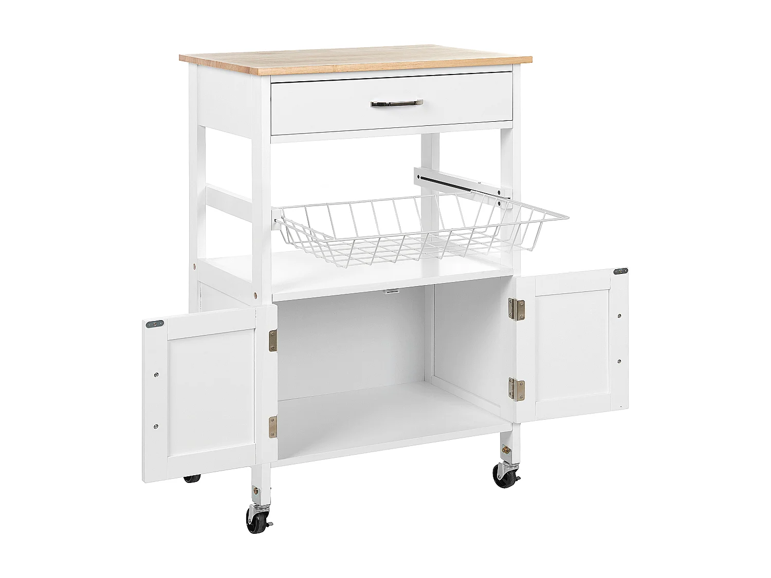 Carrello portavivande LUGO Bianco