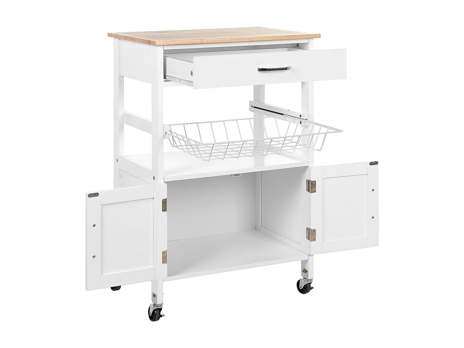 Carrello portavivande LUGO Bianco