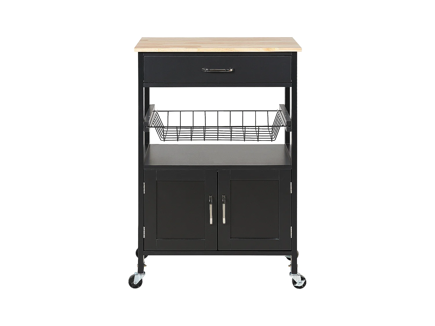 Keukentrolley LUGO Zwart