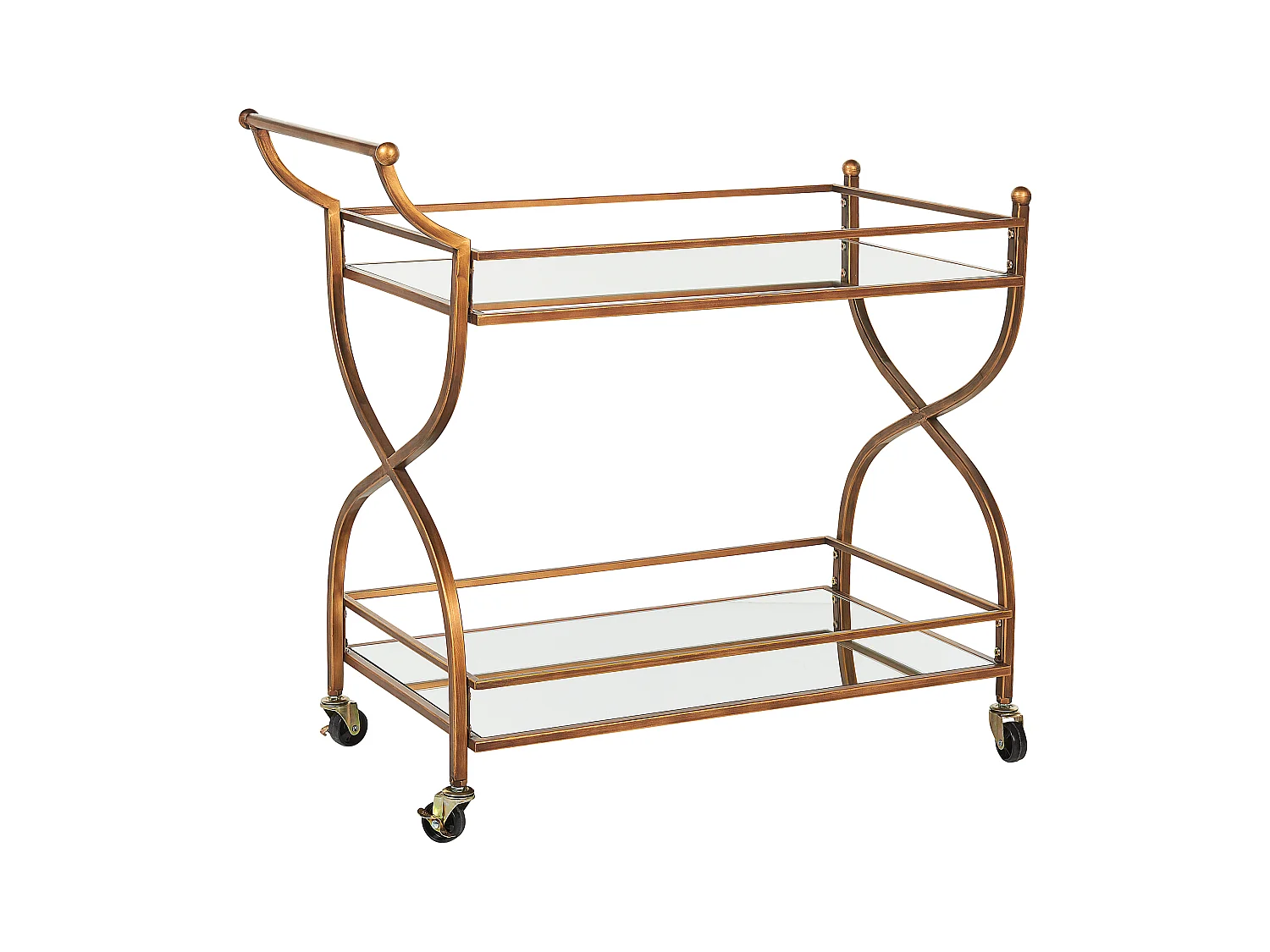 Chariot de cuisine LARINO Métal Doré