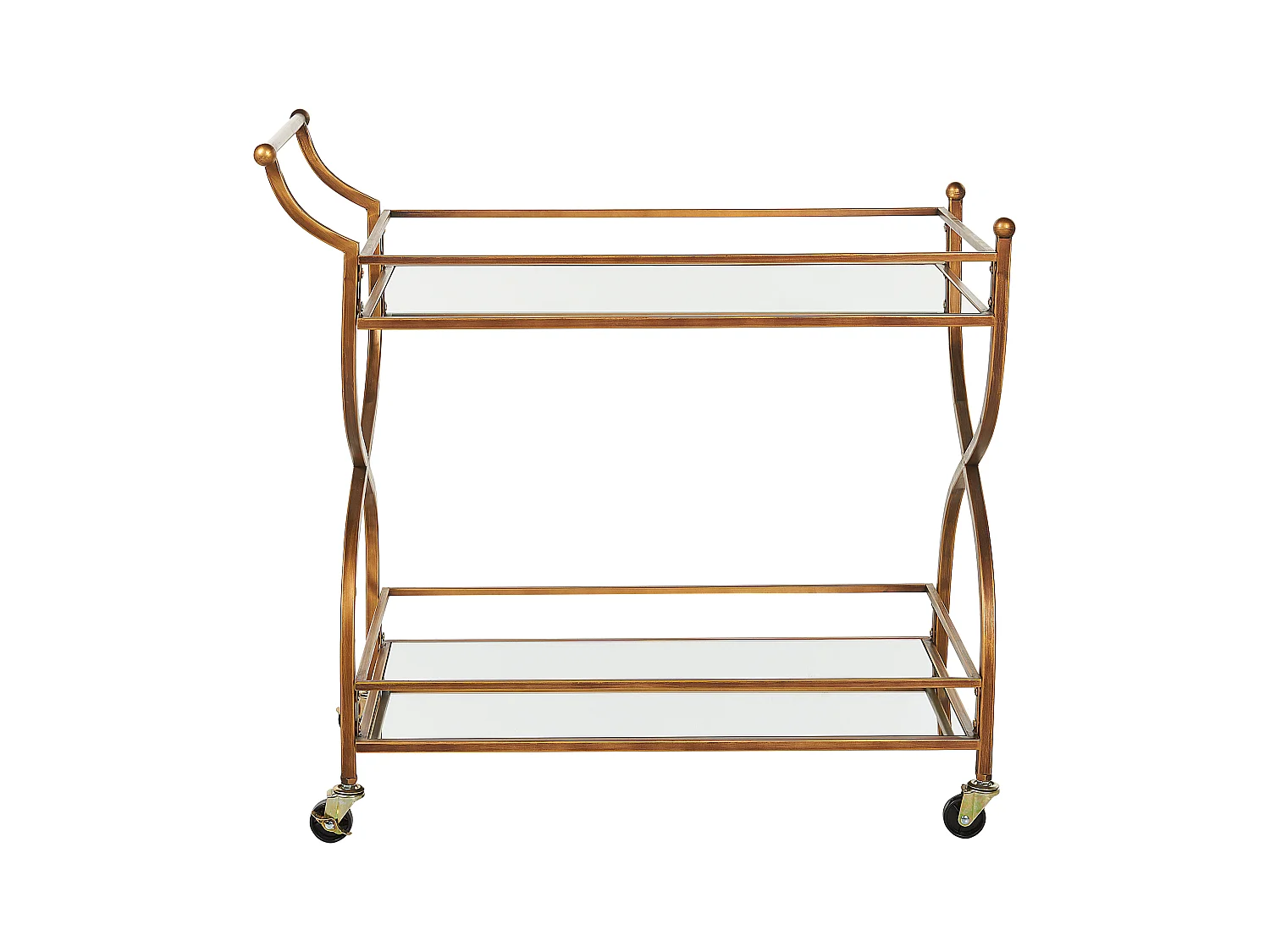 Chariot de cuisine LARINO Métal Doré