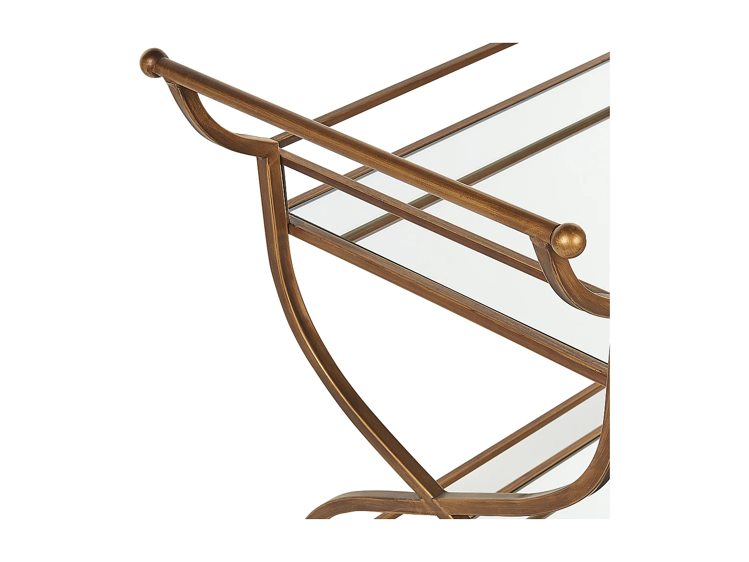 Keukentrolley LARINO Metaal Goud