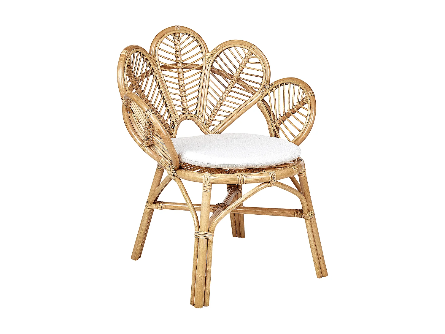 Set di 2 sedie Peacock FLORENTINE II Rattan Naturale