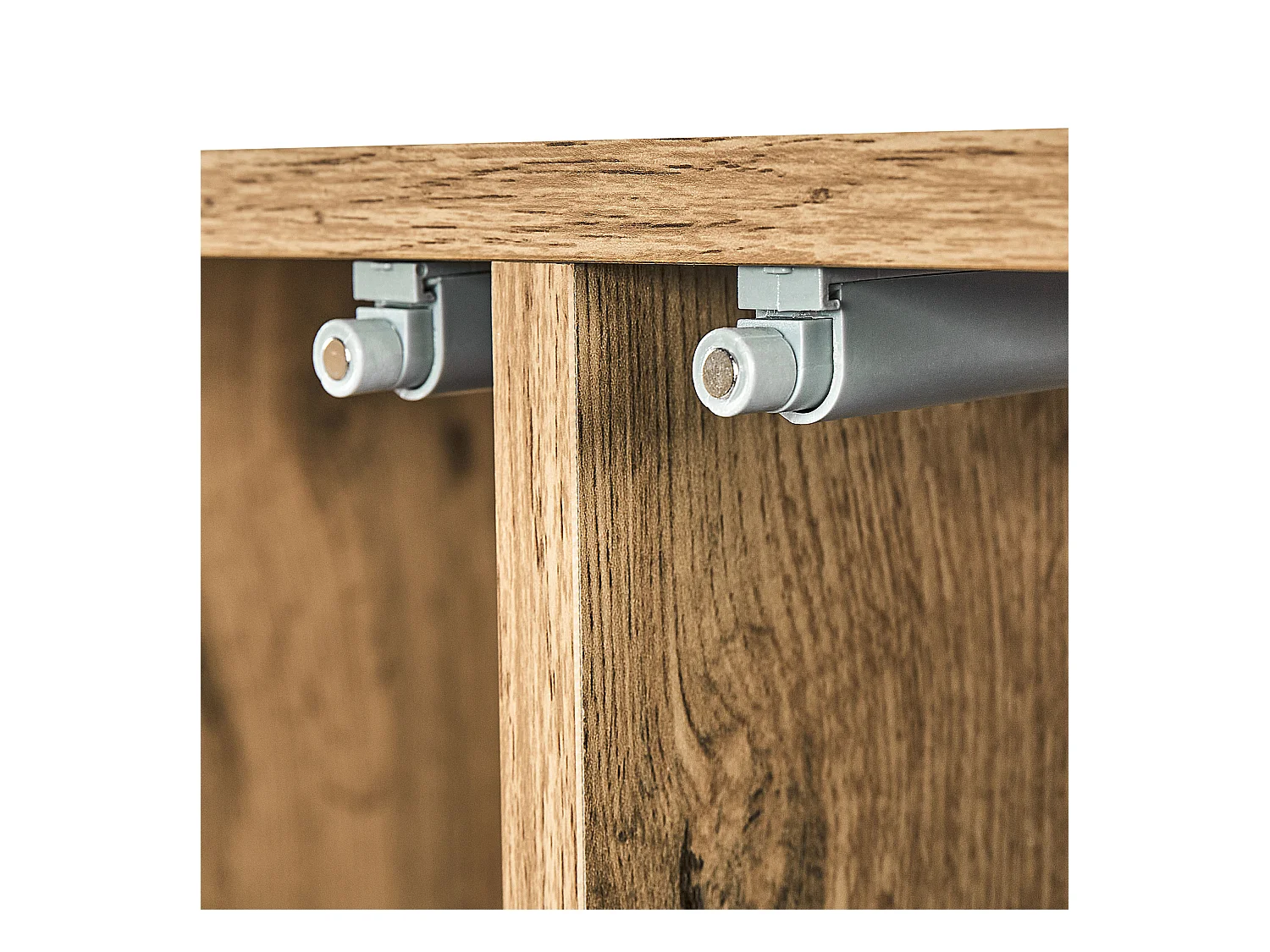 Szafka 2-drzwiowa FIORA Brązowy/ czarny