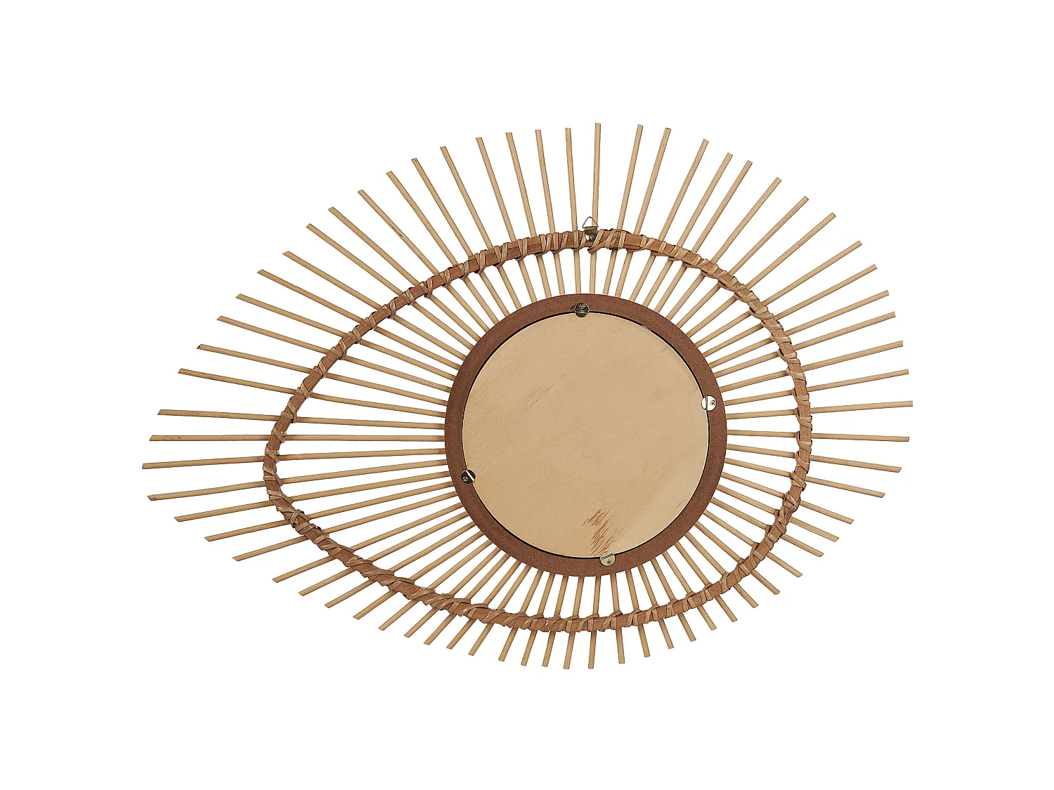Miroir BARIO 63 cm 45 cm Bambou Naturel