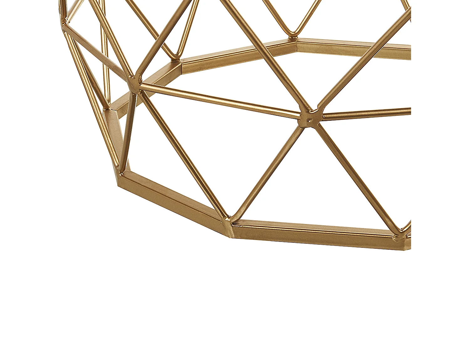 Table d'appoint HALSEY Doré