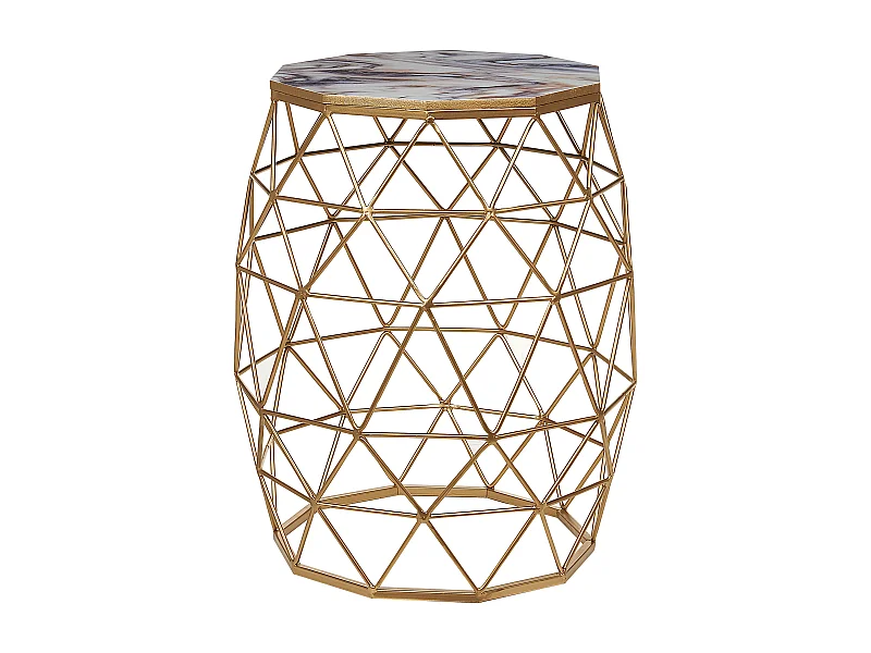 Mesa de apoio HALSEY Dourado