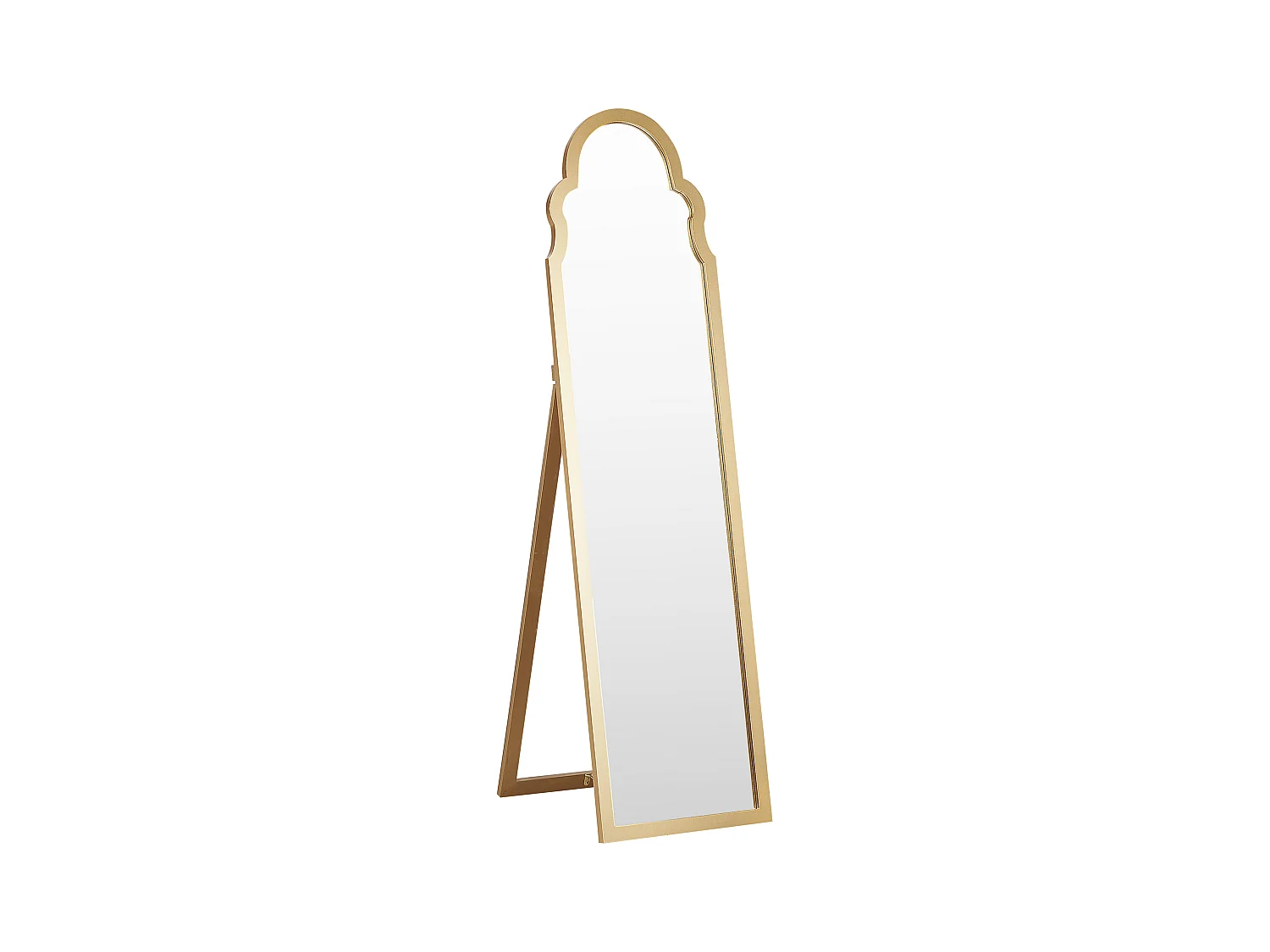 Miroir sur pied CHATILLON 150 cm Doré