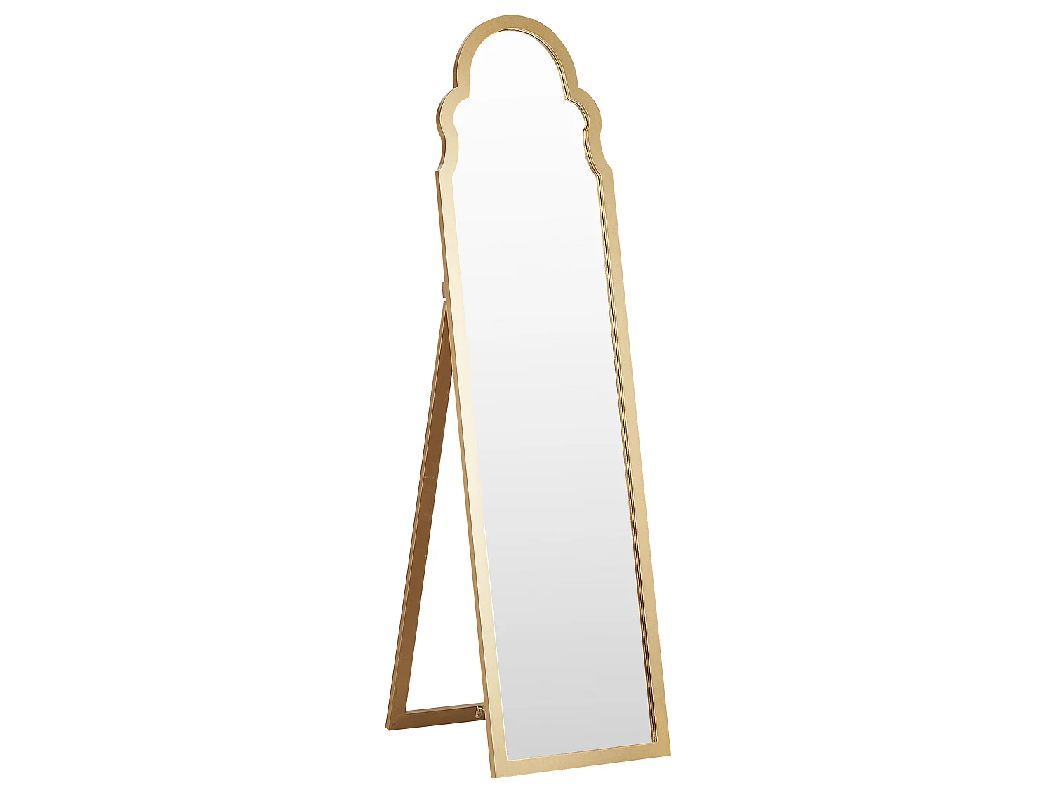 Miroir sur pied CHATILLON 150 cm Doré