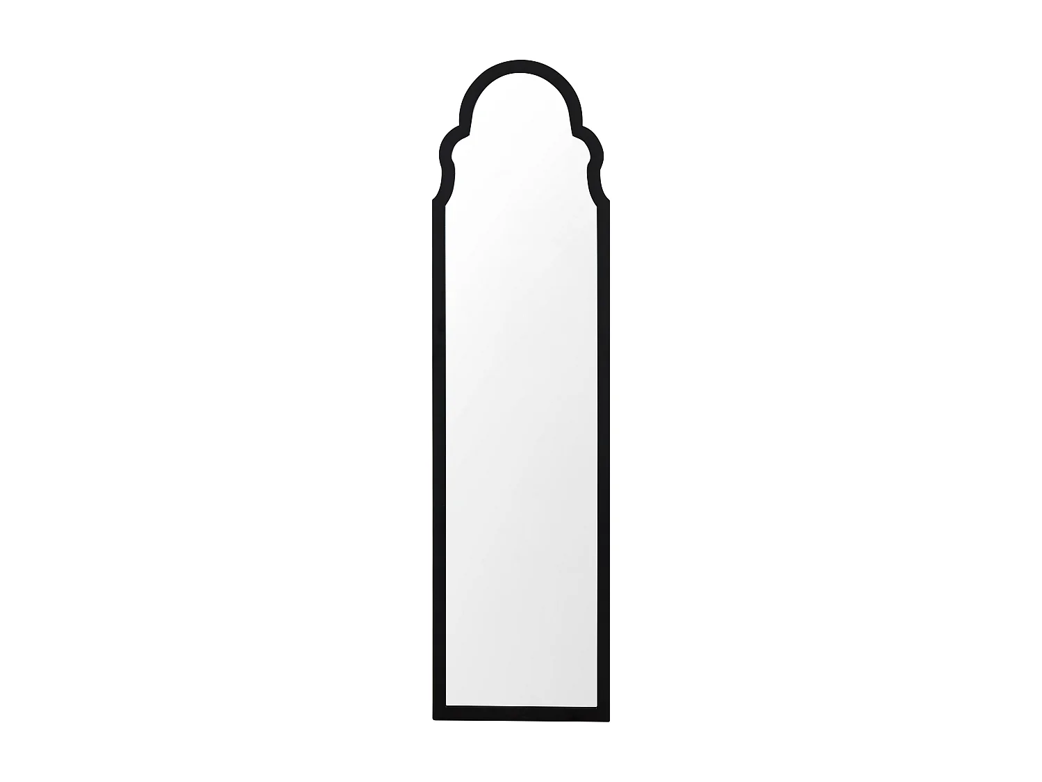 Espelho de pé CHATILLON 150 cm Preto