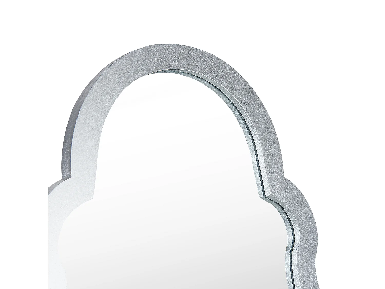 Staande spiegel CHATILLON 150 cm Zilver