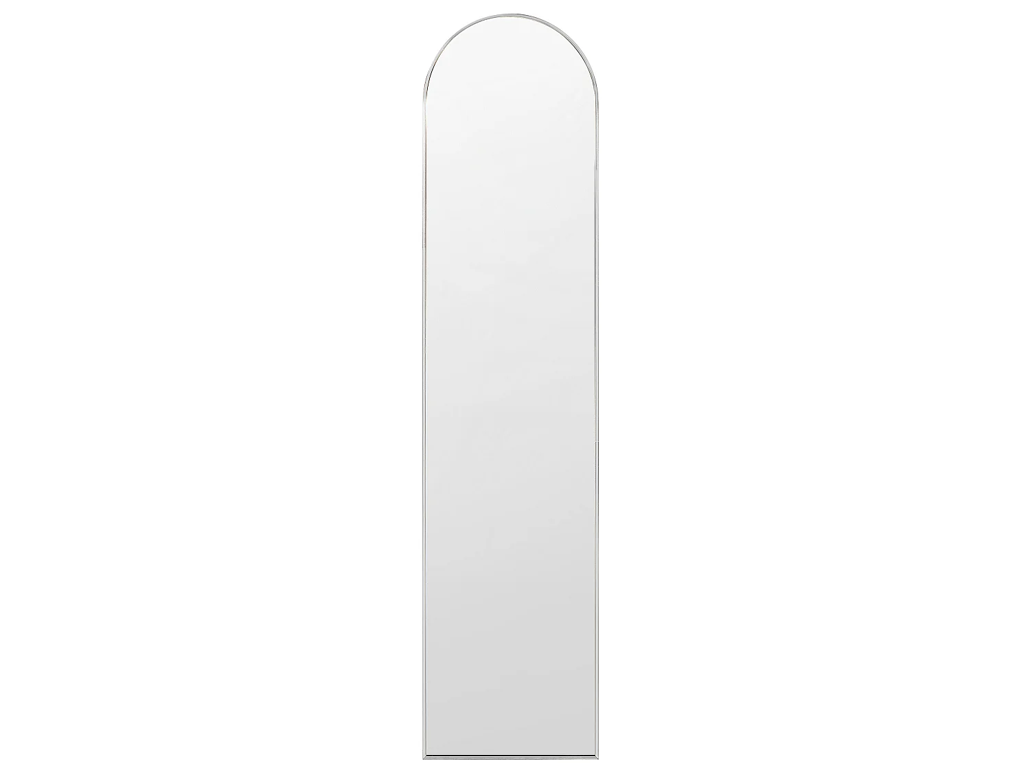 Miroir sur pied BAGNOLET 150 cm Métal Argenté