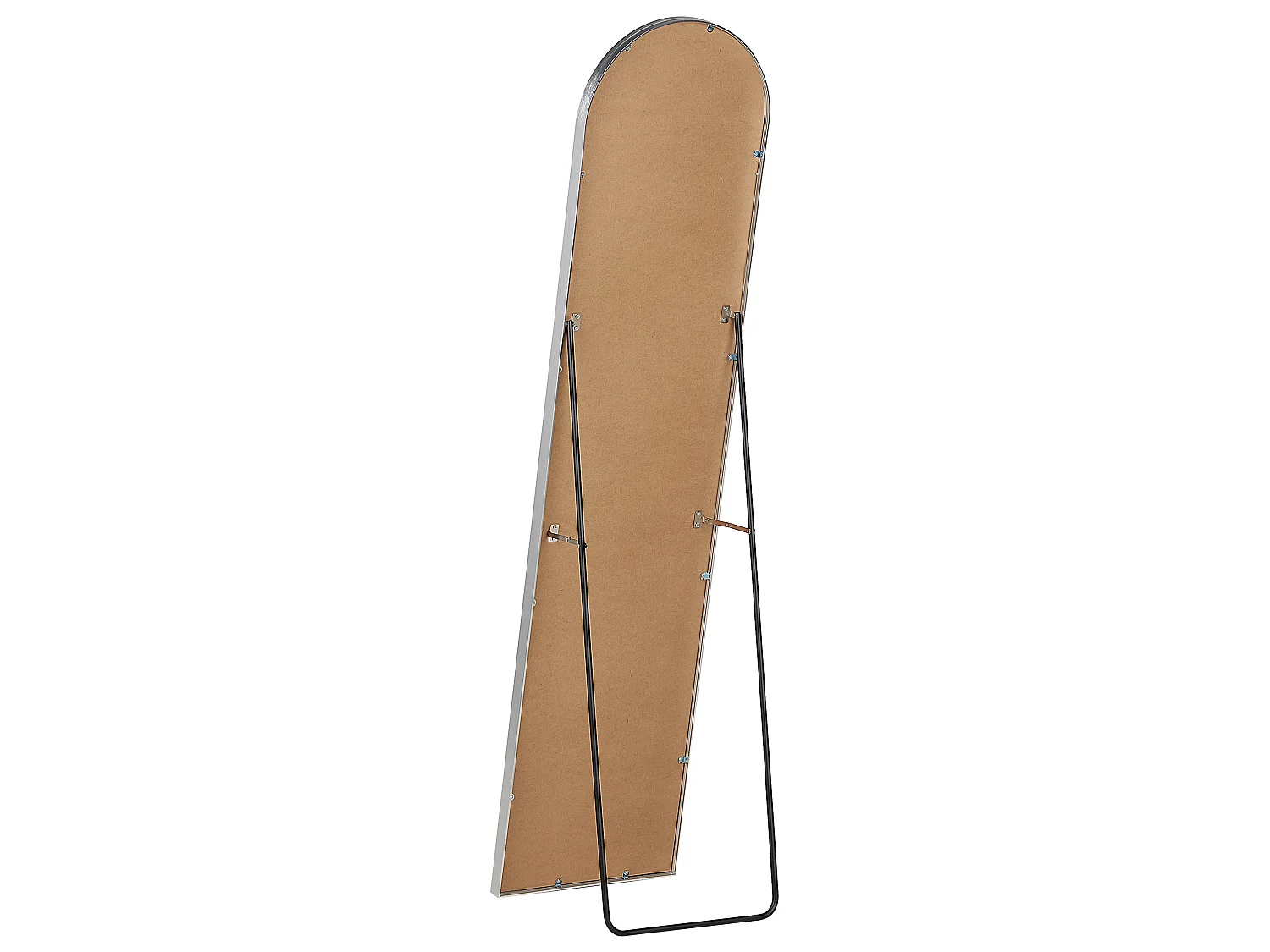 Miroir sur pied BAGNOLET 150 cm Métal Argenté