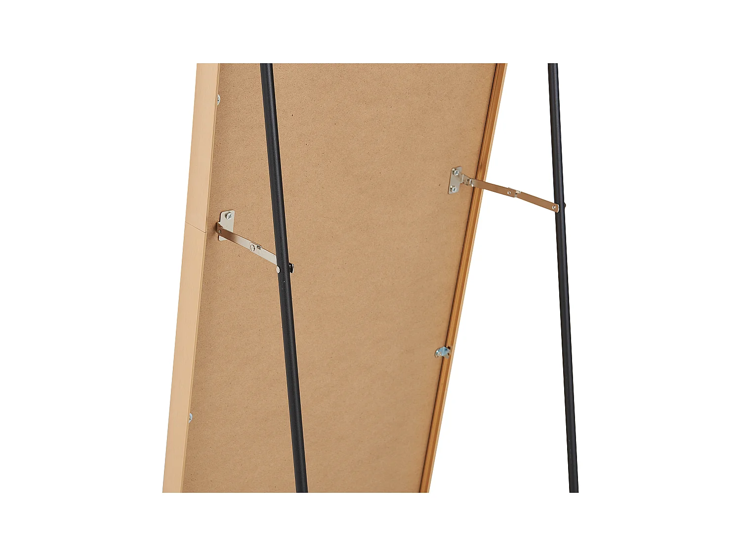 Staande spiegel BAGNOLET 150 cm Metaal Goud