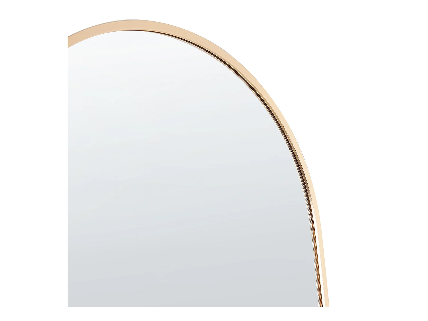 Staande spiegel BAGNOLET 150 cm Metaal Goud