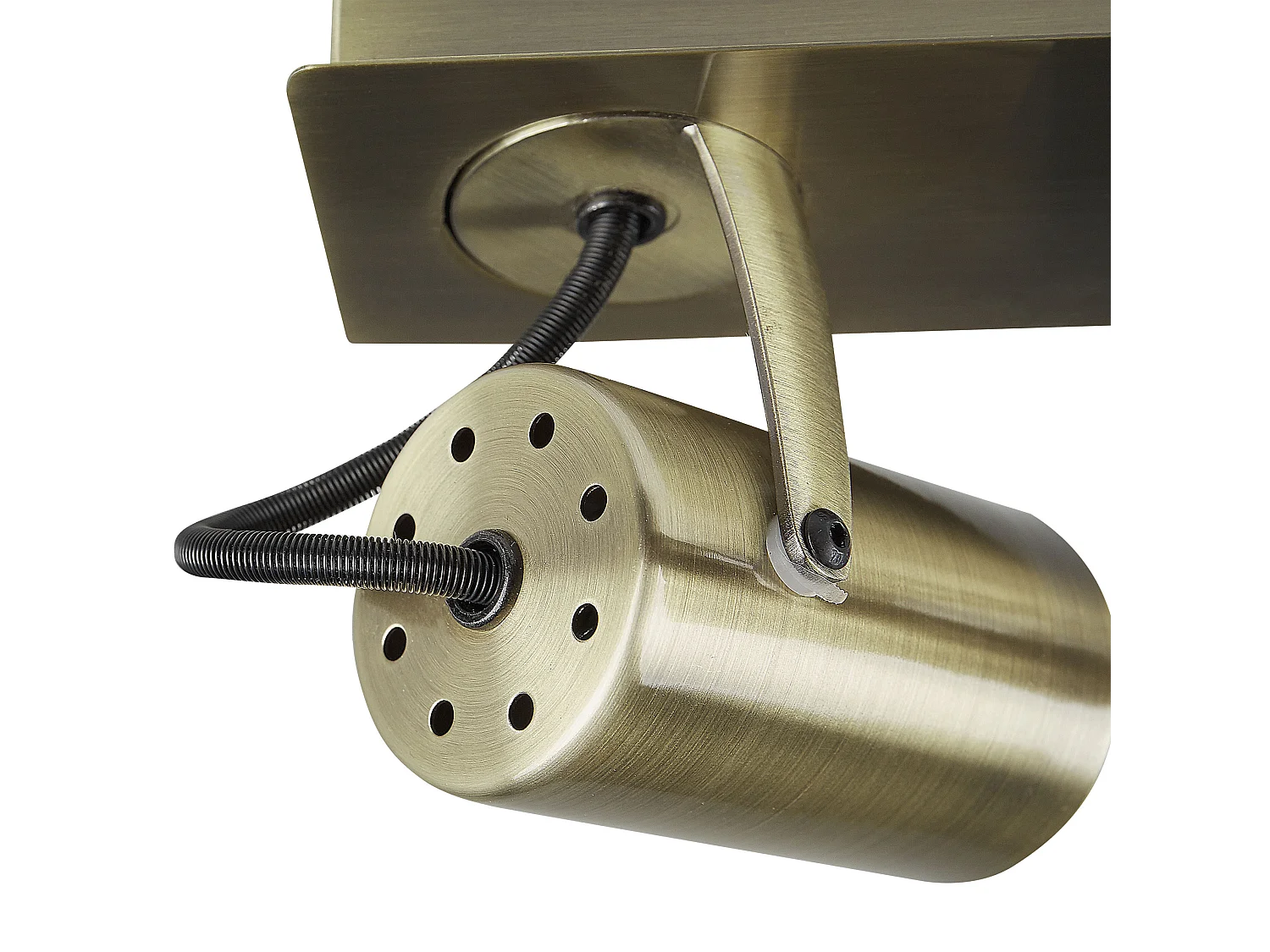 Spot à 3 lumières KLIP Réglable Métal Laiton