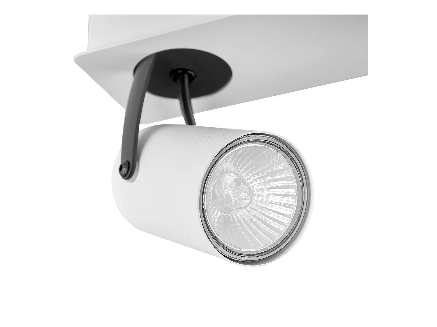 4-lichts spot KLIP Verstelbaar Metaal Wit