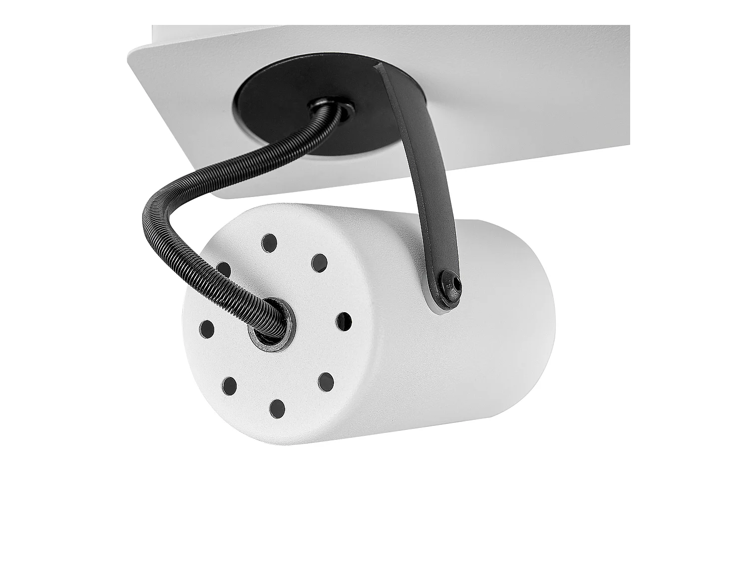 4-lichts spot KLIP Verstelbaar Metaal Wit