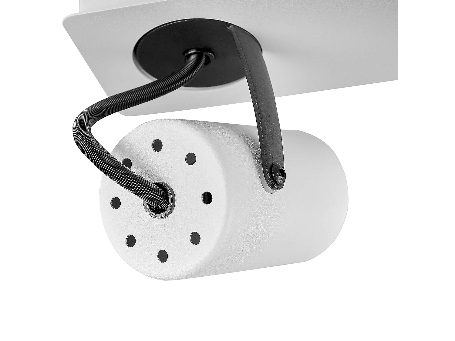 Lampa spot 4-punktowa KLIP Regulowana Metal Biały