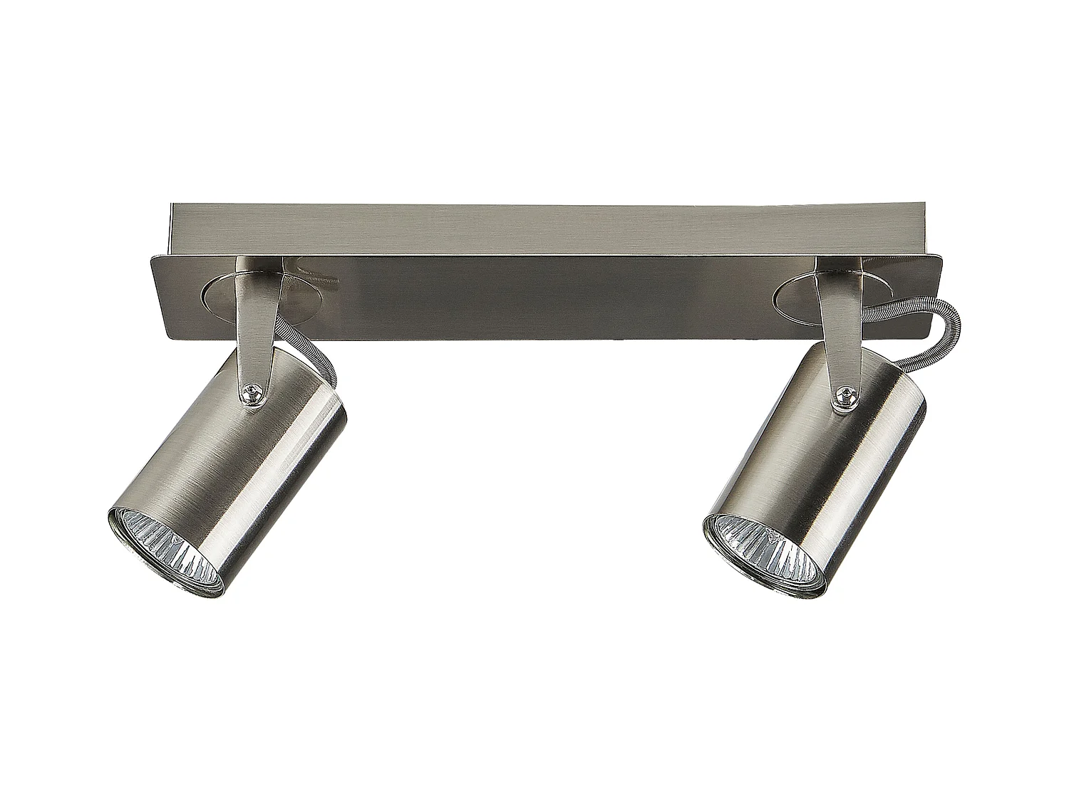 Spot à 2 lumières KLIP Réglable Métal Argenté