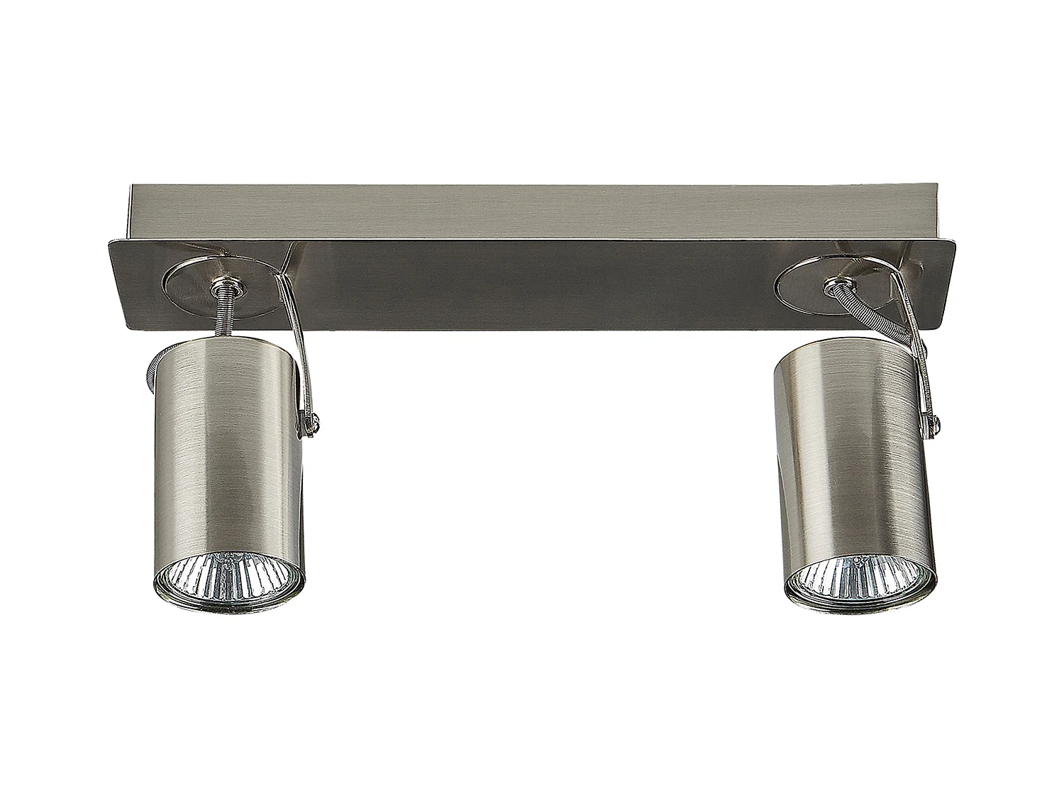 Spot à 2 lumières KLIP Réglable Métal Argenté