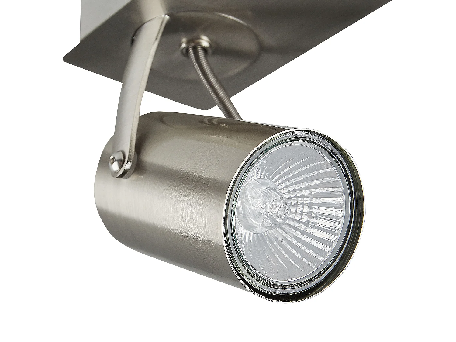 Spot à 2 lumières KLIP Réglable Métal Argenté