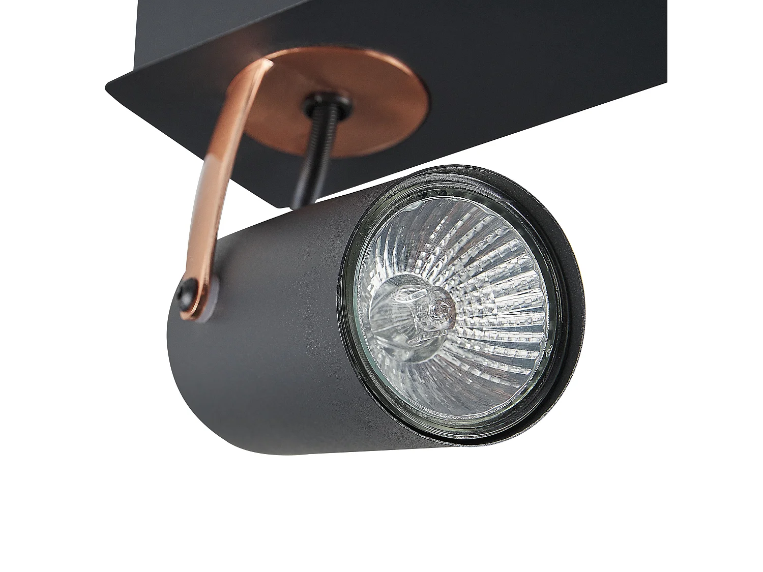 Spot à 3 lumières KLIP Réglable Métal Noir